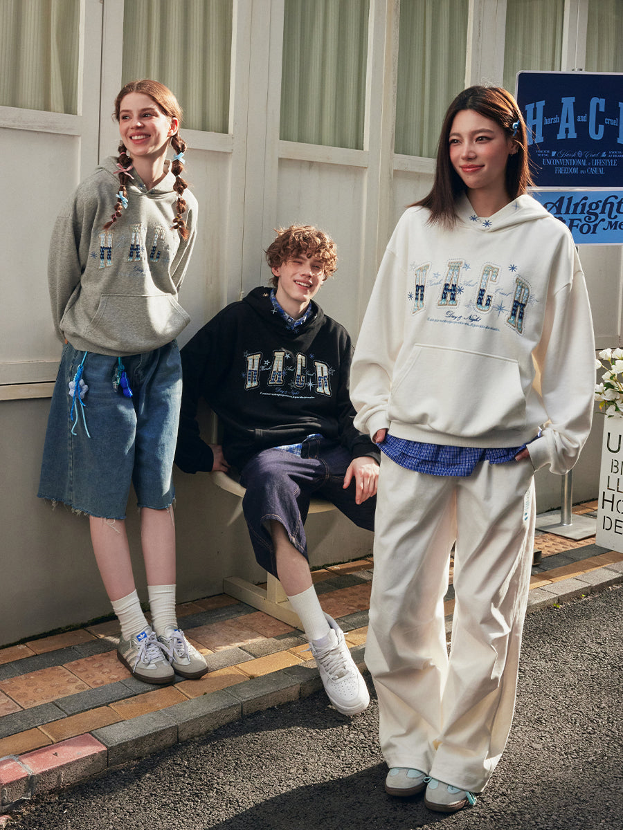 Day & Night Embroidered Hoodie