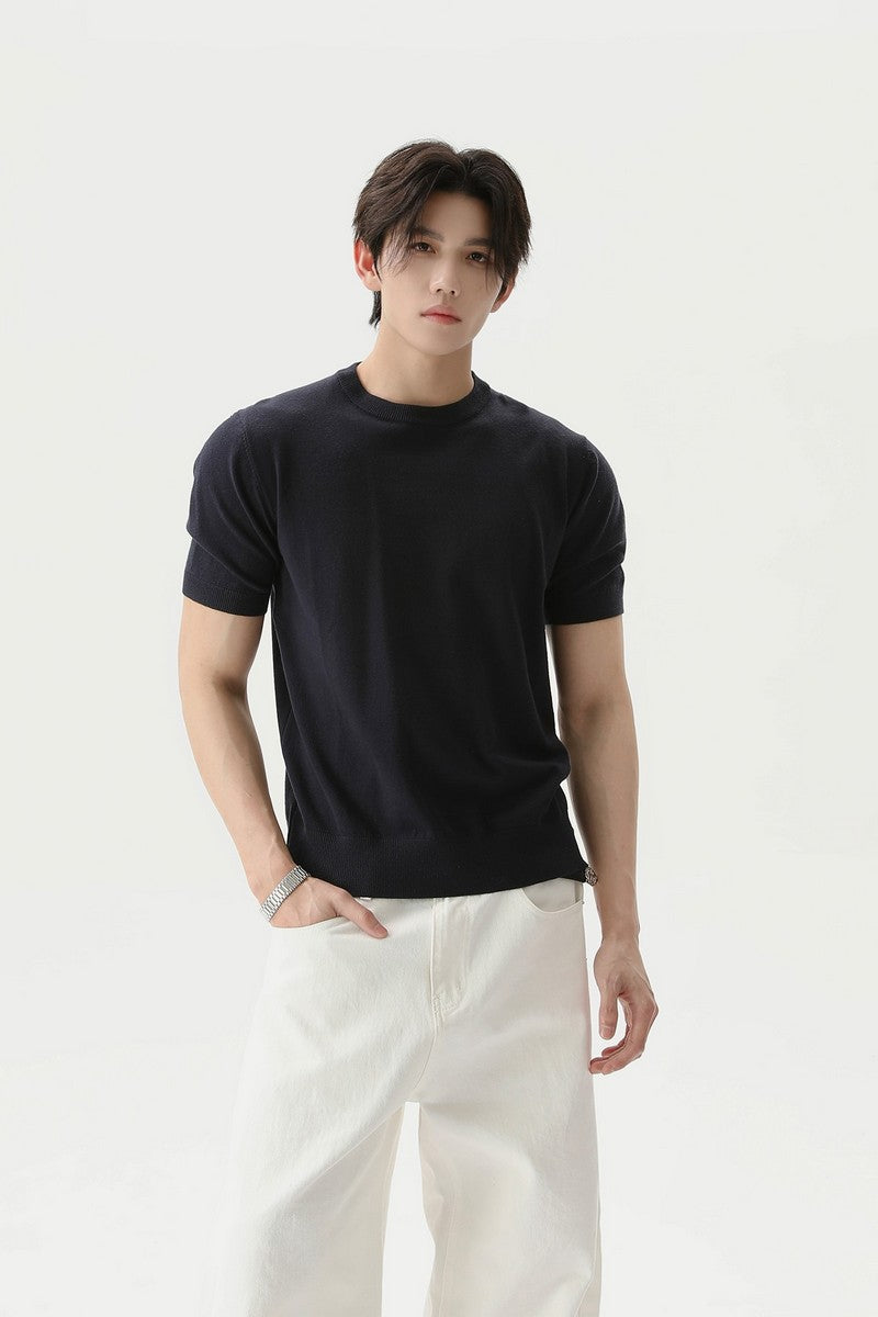 Vintage Knit Crewneck Tee