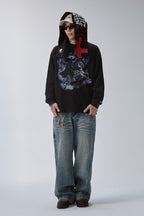 Vintage Washed Graphic Long Sleeve Tee