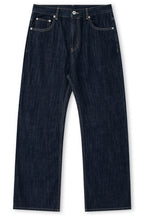 Japanese Raw Denim Straight-Leg Flare Jeans