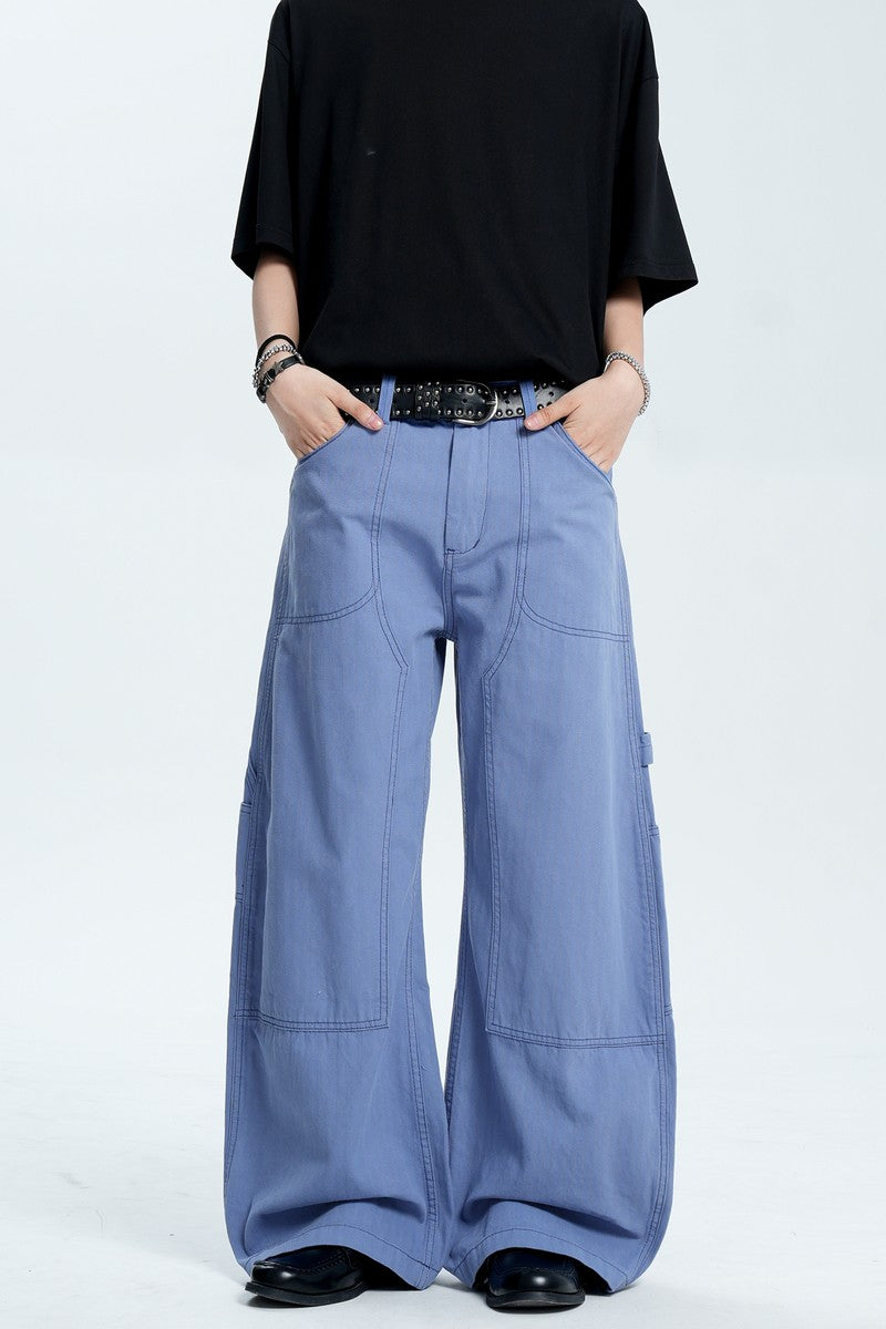 French Blue Work Pants