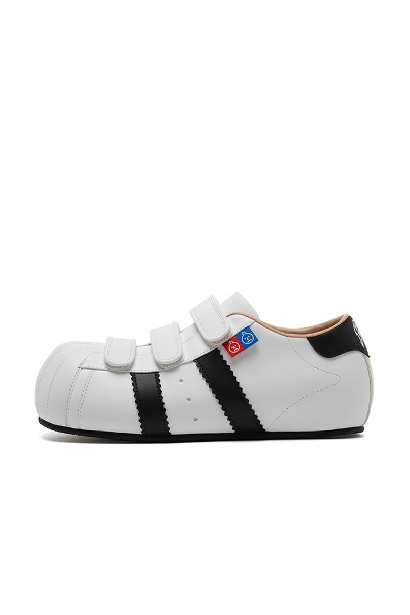 White Cartoon Sneakers