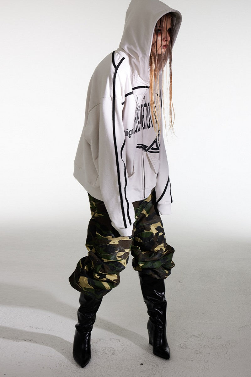 Mosaic Patch Homeless Hoodie
