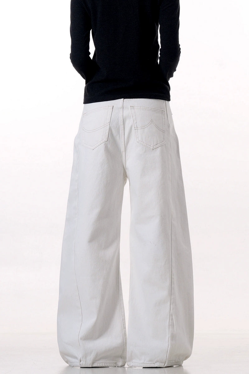 Relaxed Vintage Wide-Leg Jeans