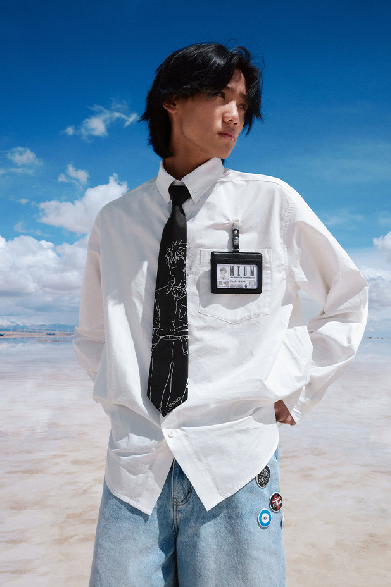 School Badge Uniform Shirt