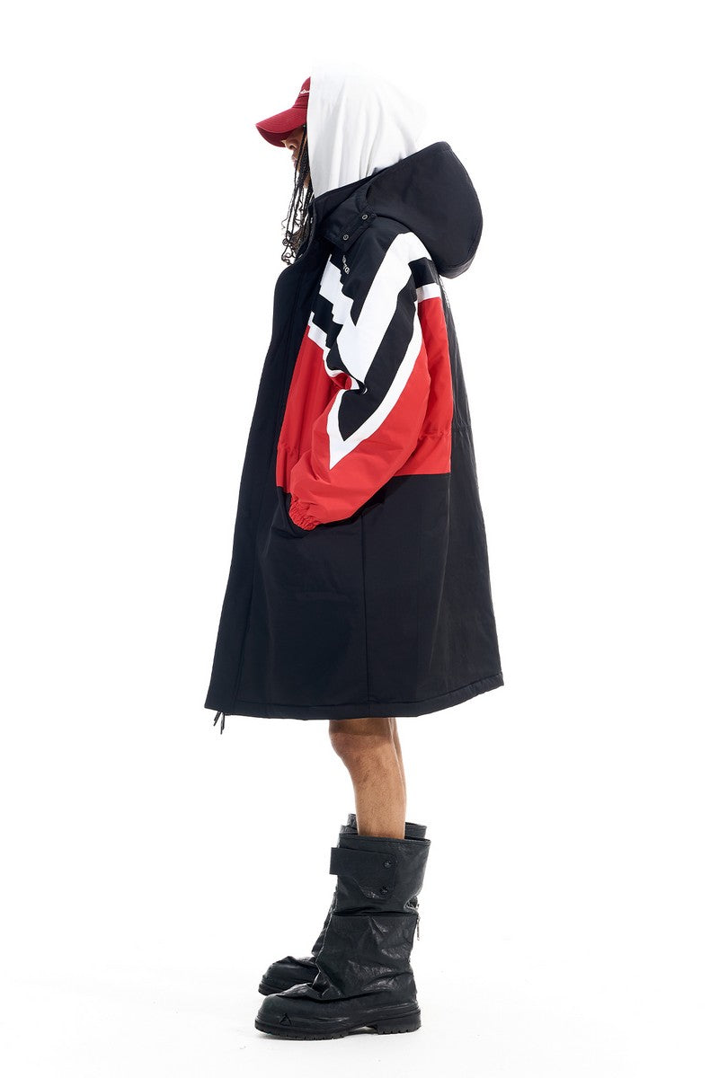 Longline Hooded Puffer Jacket