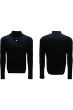 Deconstructed Turtleneck Base Tee