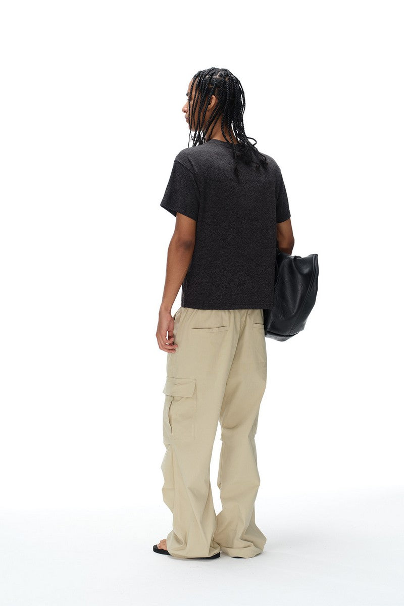 Dropped Shoulder Stretch Tee