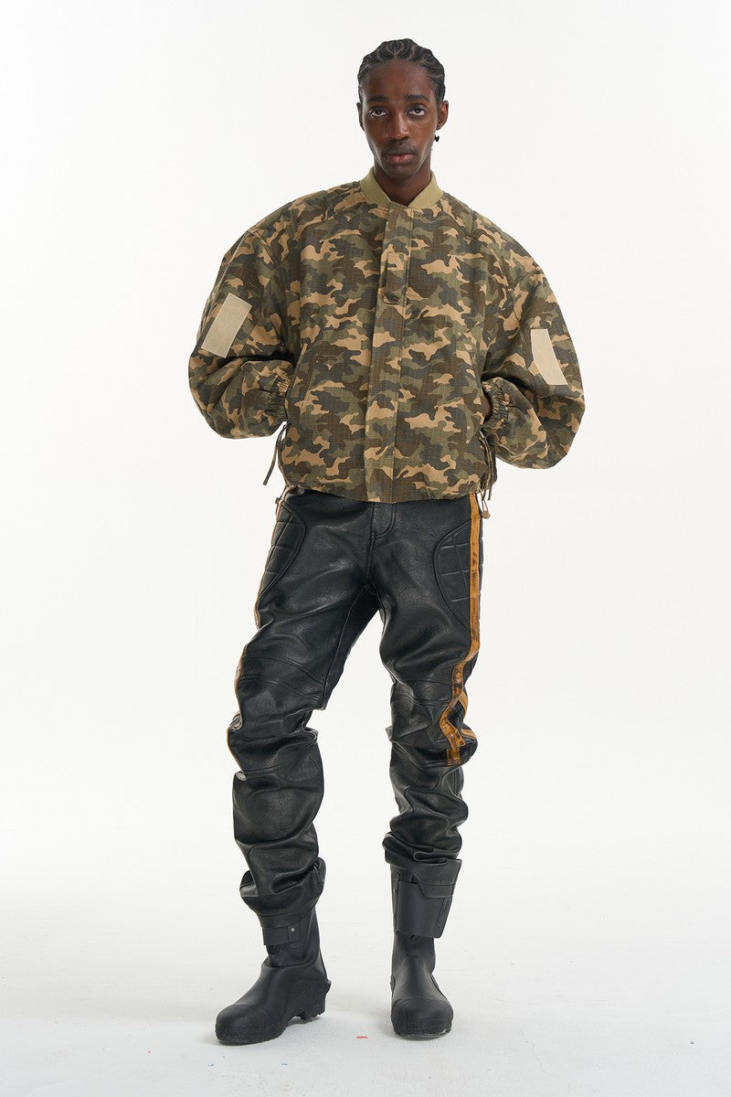 Heavyweight Camo Oversized Jacket