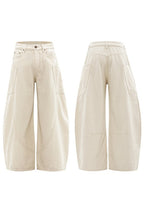 Deconstructed Scythe Wide Jeans