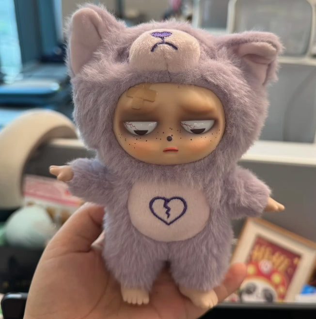 Sleepless Grumpipi™ Blind Box — Plush + Mini Keychain (Sleepless Series)