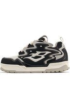 Black Flame Low Top Sneakers