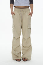 Plaid Multi Pocket Cargo Pants