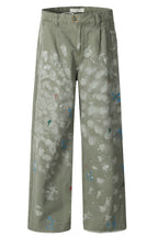 Paint Splatter Graffiti Cargo Pants