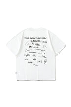 Letter Print Oversized Tee