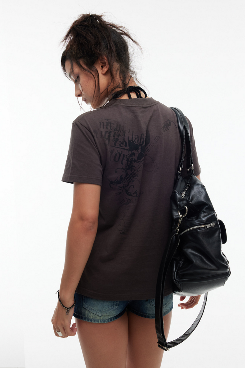 Rock Skull Fitted Tee