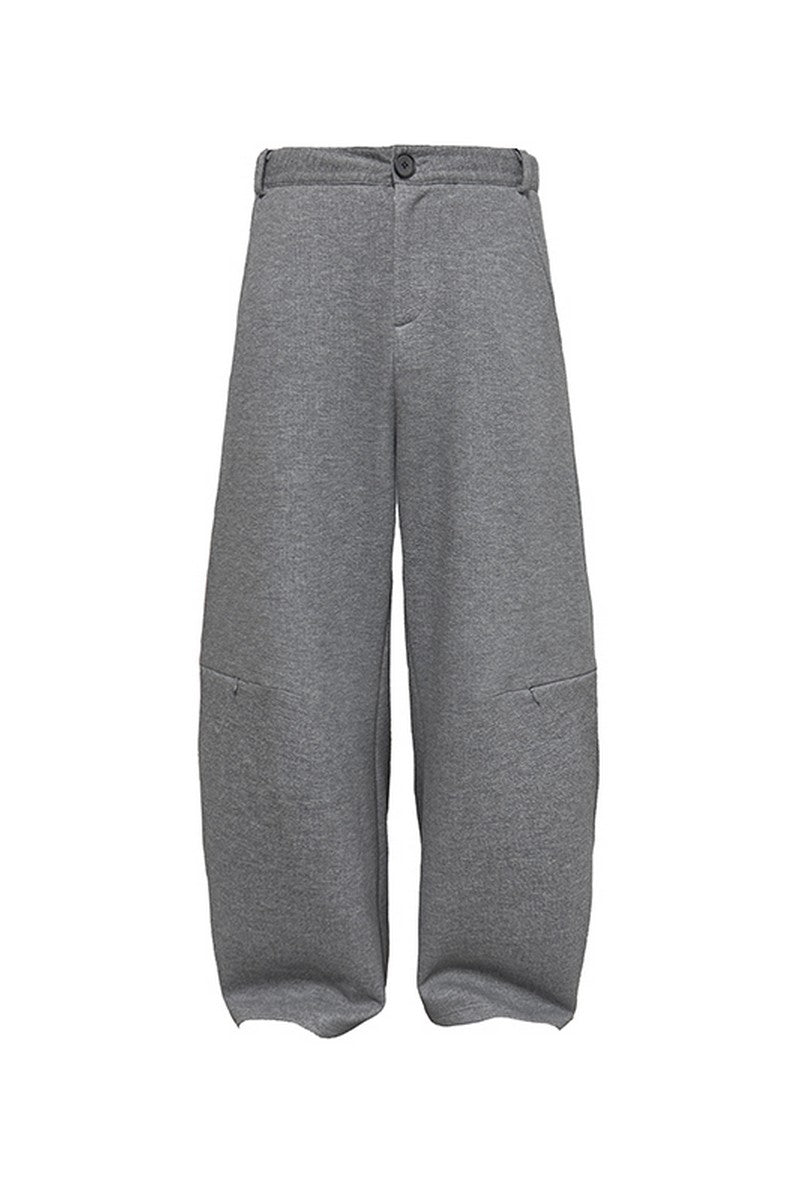 Layered Zip Brushed Knife Pants