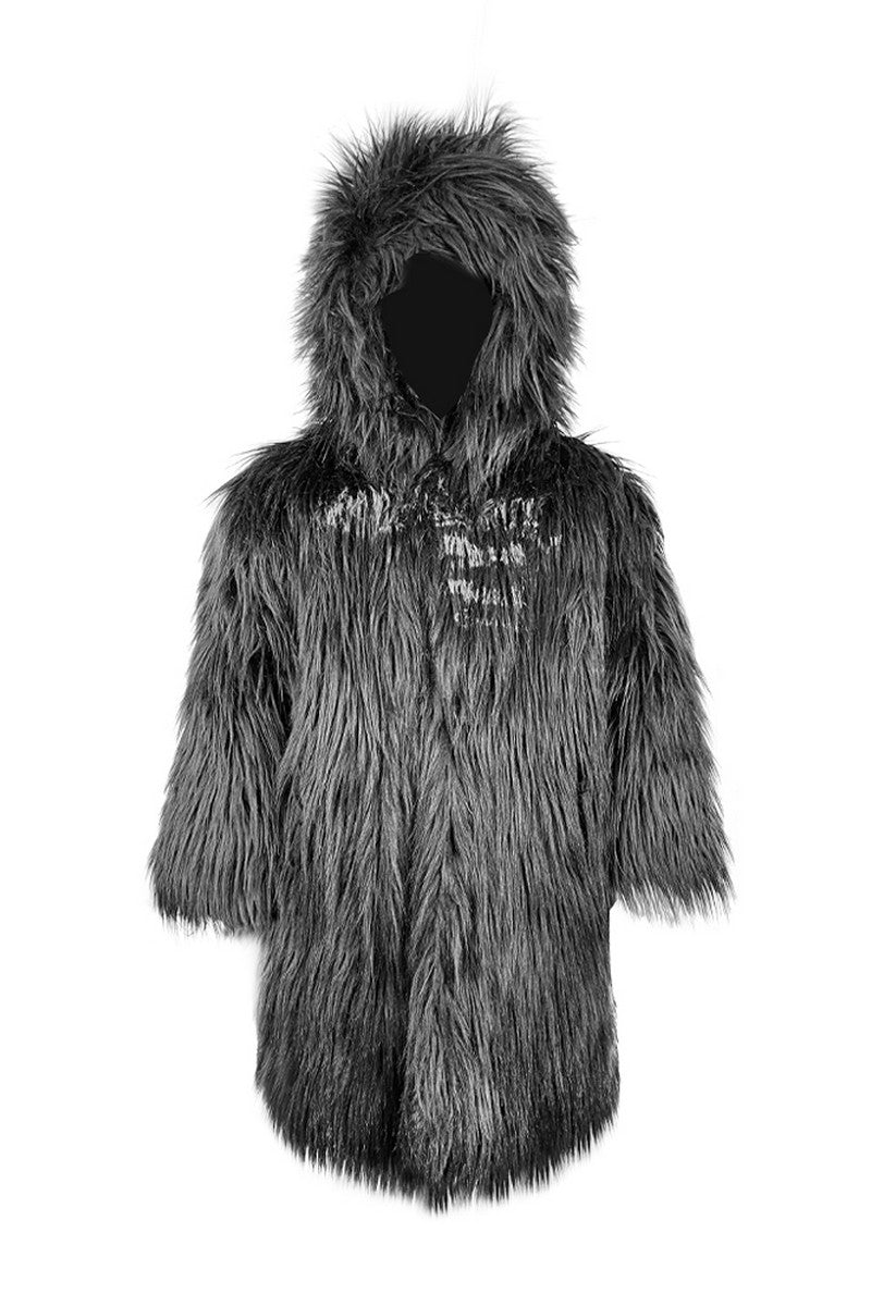 Burnt Devil Faux Fur Coat