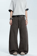 Washed Street Loose Fit Jeans