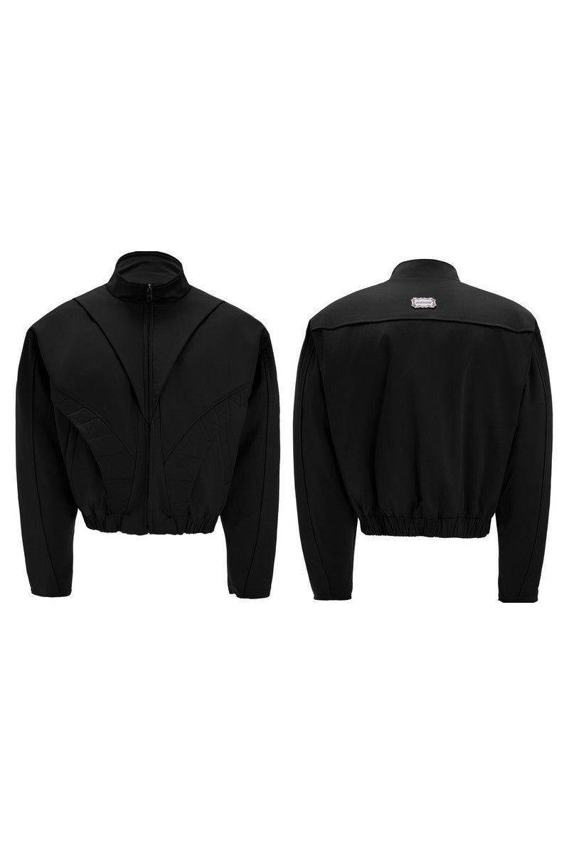 Deconstructed Padded Bomber Jacket