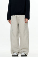 Belted Workwear Trousers