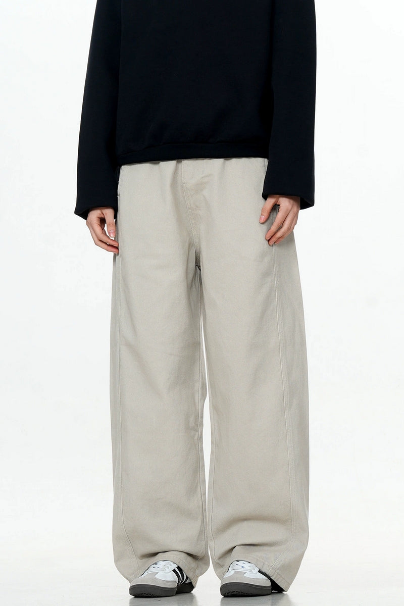 Belted Workwear Trousers