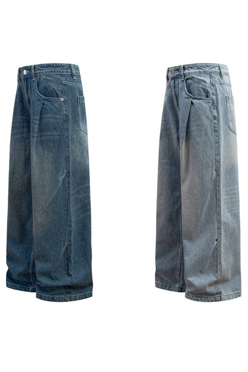 Washed Vintage Baggy Jeans