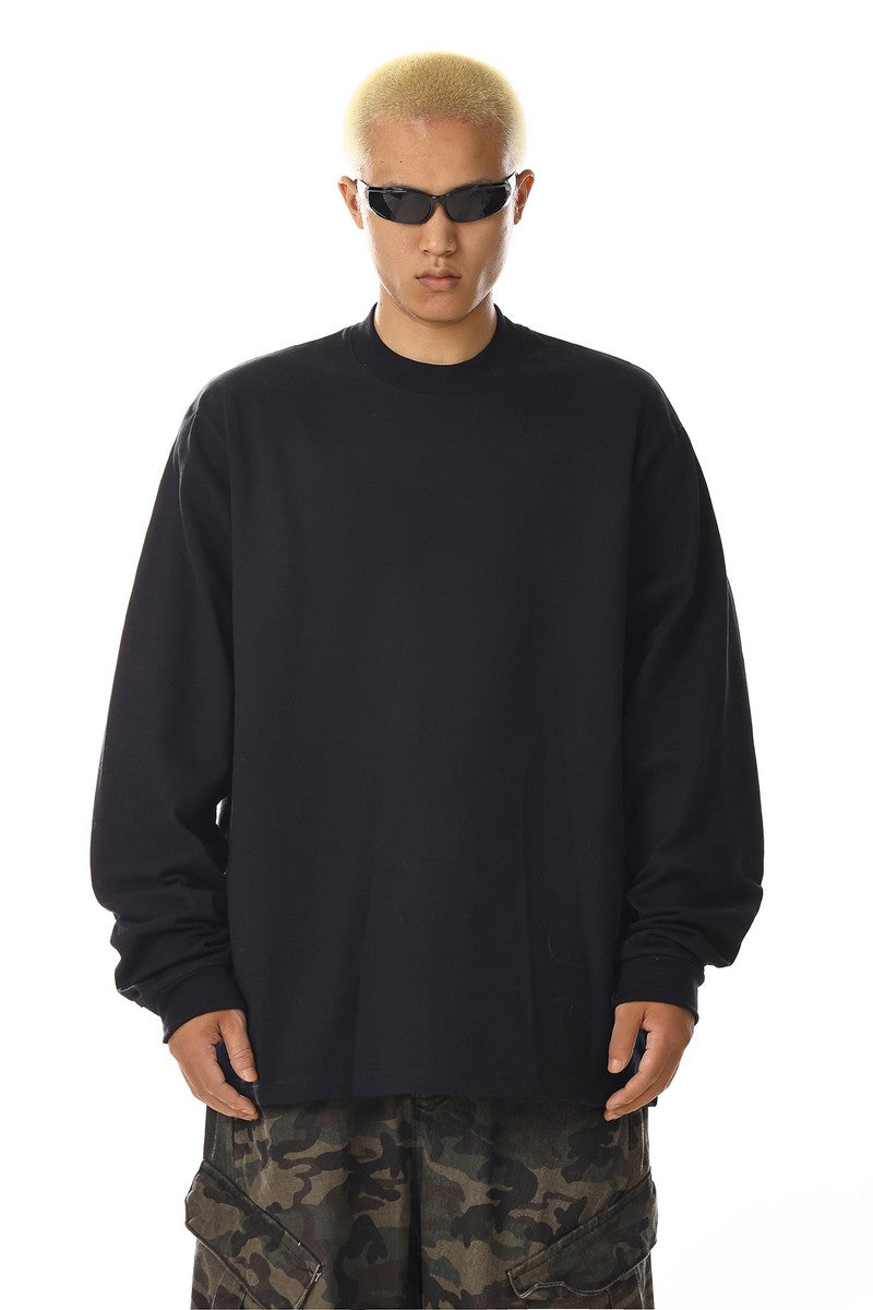 Basic Solid Long Sleeve Tee