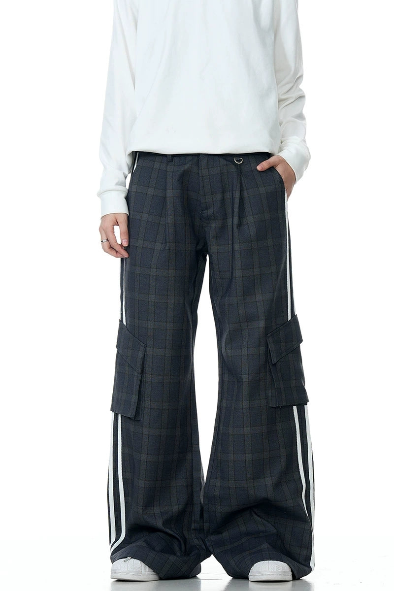 High-Street Triple Stripe Trousers