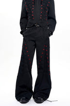 Drawstring Wide Leg Pants