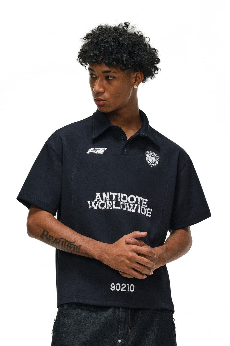 Vintage Sports Patch Polo