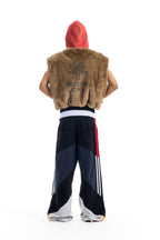 Camo Hooded Fleece Vest