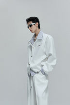 Striped Layered Overshirt