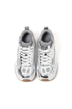 Retro Silver Dad Sneakers