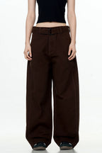 Belted Workwear Trousers
