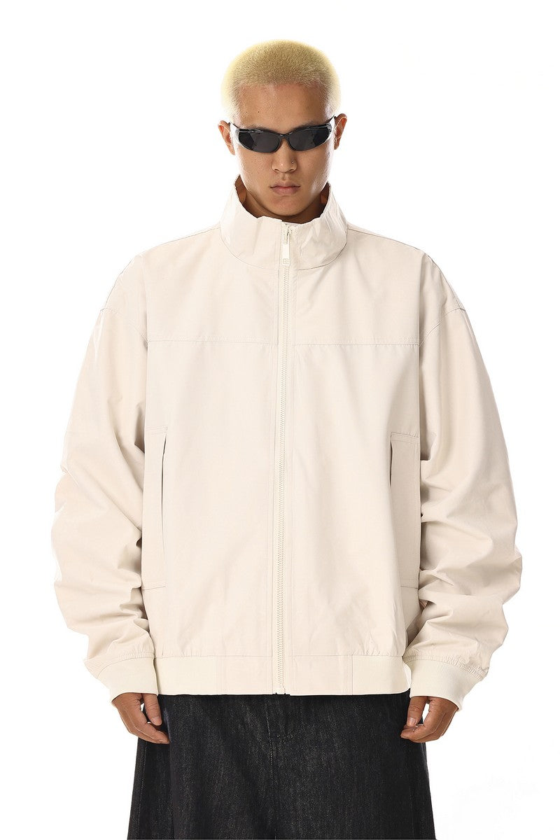 Outdoor Mock Neck Utility Jacket