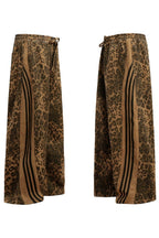 Leopard Stripe Utility Pants