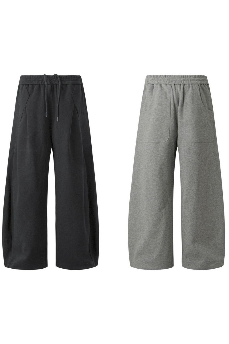 Blade Cut Wide Sweatpants