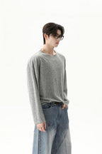 Basic Crewneck Long Sleeve Tee