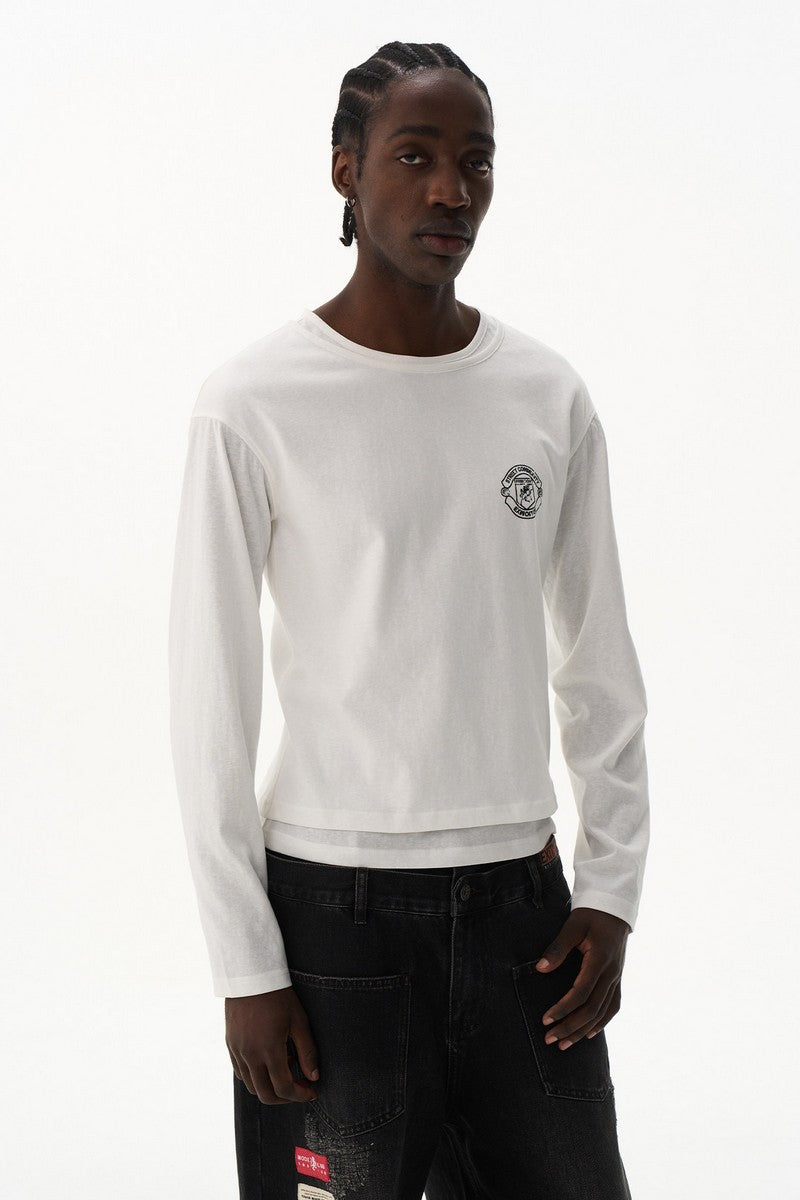 Double Layer Long Sleeve Tee