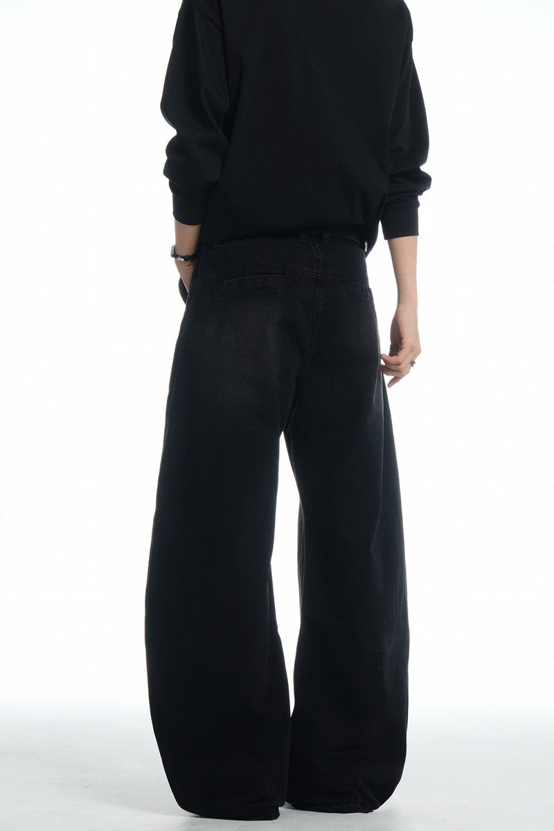 Black Cleanfit Blade Jeans