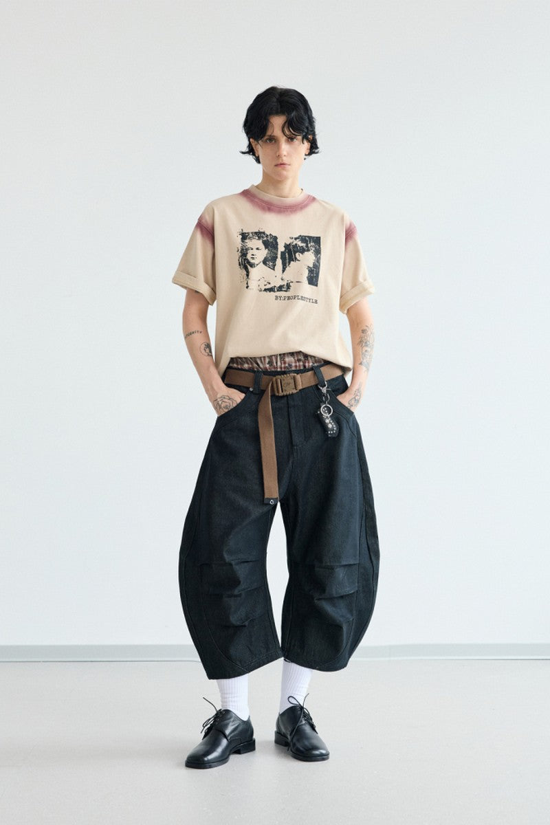 Spray Colorblock Heavy Tee