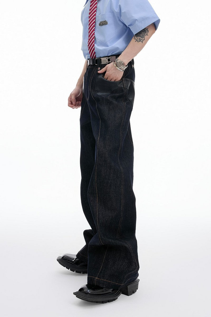 Croc Patch Jeans
