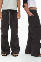 Plaid Multi Pocket Cargo Pants