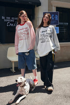 Raglan Dog Sketch Tee