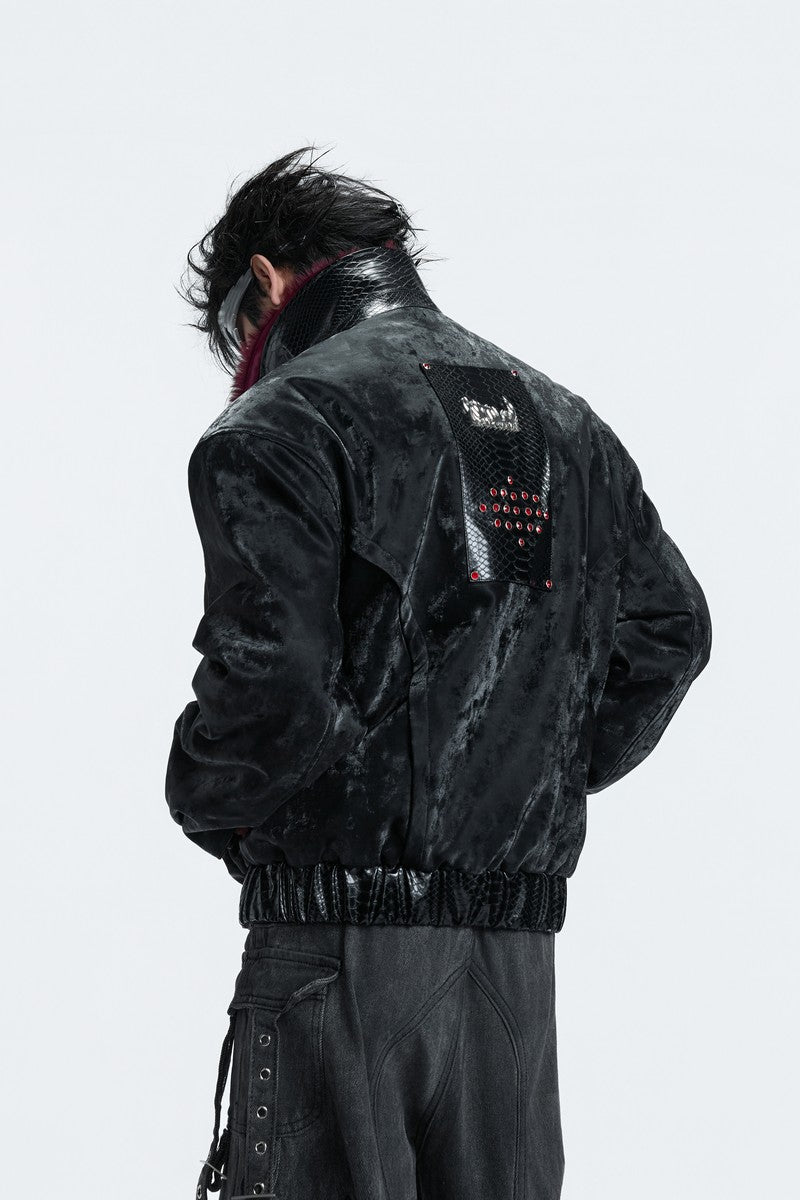 Reversible Mink Fur Puffer Jacket