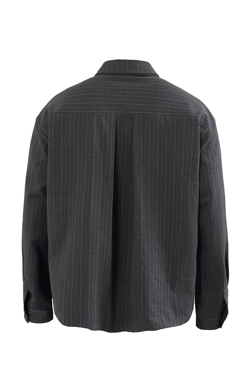 Reversible Plaid Overshirt