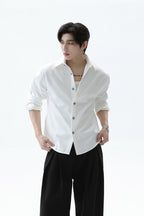 Structured Anti Wrinkle Button Shirt