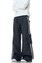 High-Street Triple Stripe Trousers