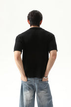 Collared Button Up Knit Cardigan